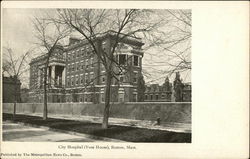 City Hospital, Vose House Postcard