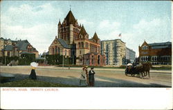 Trinity Church Boston, MA Postcard Postcard Postcard