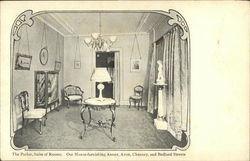 Jordan Marsh - The Parlor, Suite of Rooms Boston, MA Postcard Postcard Postcard