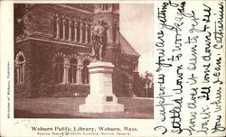 Woburn Public Library Postcard