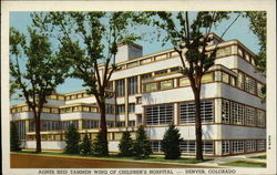 Agnes Reid Tammen Wing of Children's Hospital Denver, CO Postcard Postcard