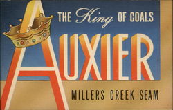 Auxier Millers Creek Seam Postcard