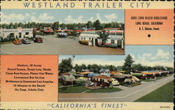 Westland Trailer City Long Beach, CA Postcard Postcard