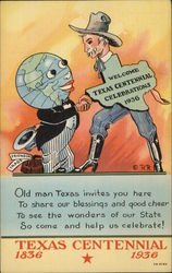 Come to Texas' Open House! Postcard