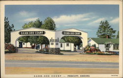 Dann-Dee Court Postcard