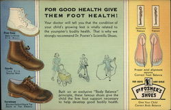 Dr. Posner's Scientific Shoes Postcard