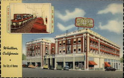 Hotel William Penn Whittier, CA Postcard Postcard