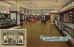 Lindbrook's Men's Store Boston, MA Postcard Postcard