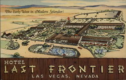 Hotel Last Frontier Las Vegas, NV Postcard Postcard