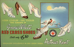 Arthur Kent Shoes Postcard