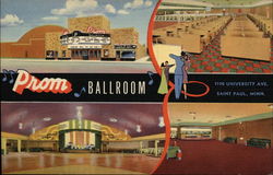 Prom Ballroom Postcard