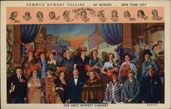 Sammy's Bowery Follies, The Only Bowery Cabaret Postcard