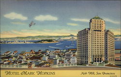 Hotel Mark Hopkins, Nob Hill San Francisco, CA Postcard Postcard