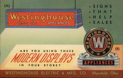 Westinghouse Electric & Mfg. Co Mansfield, OH Postcard Postcard