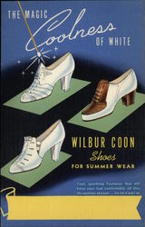 Wilbur Coon Shoes for Summer Wear Advertising Postcard Postcard