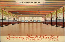 Spinning Wheels Roller Rink St. Louis, MO Postcard Postcard