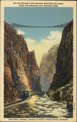 On the Denver & Rio Grande Western Railroad Postcard