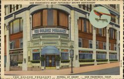 The Golden Pheasant San Francisco, CA Postcard Postcard