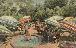 Balboa Park - Cafe Del Rey Moror Postcard