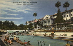 Beverly Hills Hotel and Bungalow Postcard