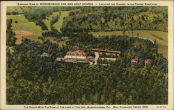 Monomonock Inn and Golf Course Mountainhome, PA Postcard Postcard