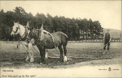 Harrowing - Color Change HTL Hold To Light Postcard Postcard