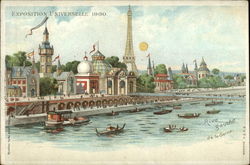 Rive gauche de la Seine Postcard