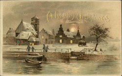 A Happy Christmas Postcard Postcard