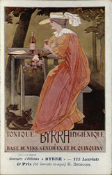 Tonique Byrrh Hygienique Base de Vins Genereux et de Quinquina Advertising Postcard Postcard