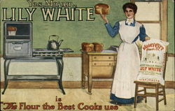 Yes, Ma'am, Lily White is the Flour the Best Cooks Use Postcard