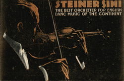 Steiner Simi, The Best Orchester for English Danc Music of the Continent Postcard