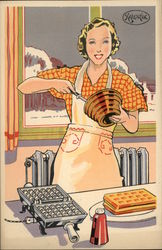 Kalorik - Electric Waffle Iron Postcard