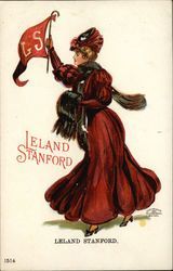 Leland Stanford College Girls Postcard Postcard Postcard