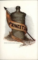 Princeton University Cannons Postcard