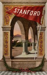 Stanford University Pennant School Pennants Postcard Postcard Postcard