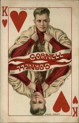 Tuck's "College Kings" - Cornell University Postcard