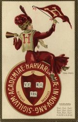 Harvard University Seal Postcard