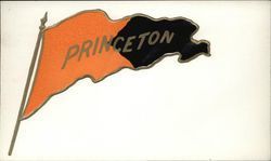 Princeton University Pennant Postcard