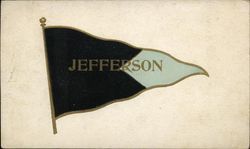 Jefferson University Pennant/Emblem School Pennants Postcard Postcard Postcard