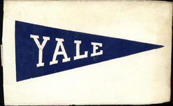 Yale University Pennant School Pennants Postcard Postcard