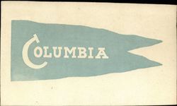 Columbia University Pennant Postcard