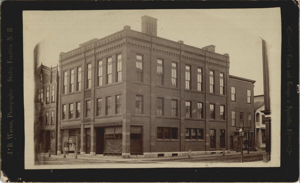 Franklin National Bank New Hampshire J. B. Warren