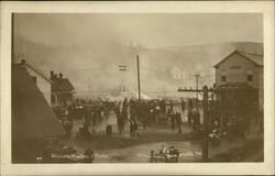 Blue Lake Fire December 5, 1911 California Postcard Postcard Postcard