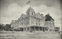 Capitola Hotel California Postcard Postcard