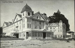 Capitola Hotel California Postcard Postcard