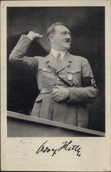 Rare: Adolf Hitler, Nurnberg 1934 Postcard