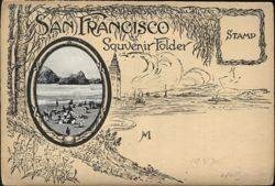 Rare San Francisco Souvenir Folder c1920 Souvenir Folder