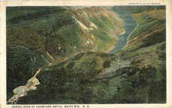 Aerial View Of Crawford Notch Postcard