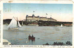 Hotel Wentworth Portsmouth, NH Postcard Postcard