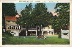 Rhodes Mountain Inn Scotrun, PA Postcard Postcard